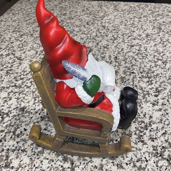 ❤️New Rocking Black Santa Gnome - Picture 3 of 5